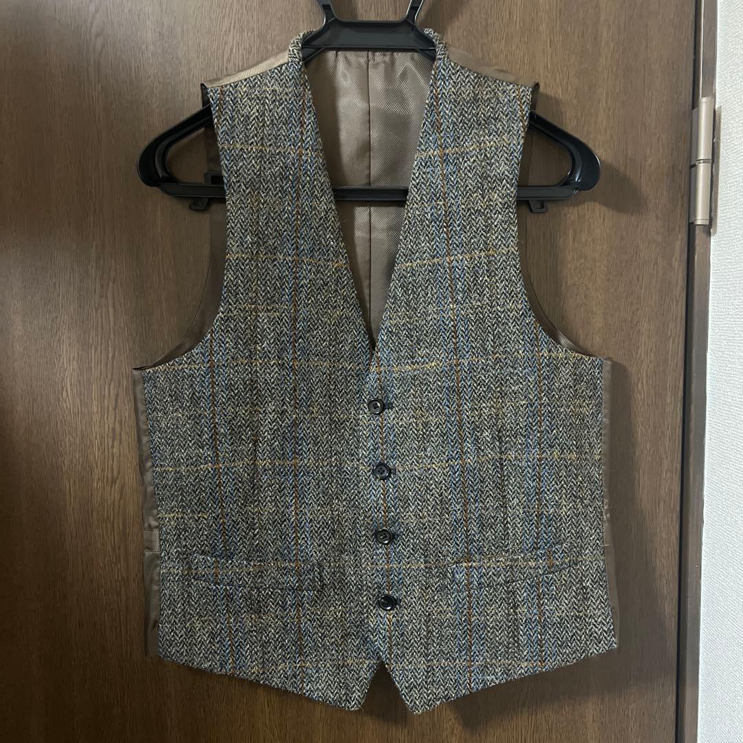 ハリスツイード　ジャケット　ベスト