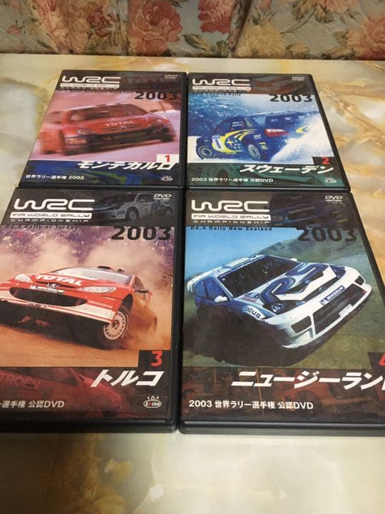 WRC 世界ラリー選手権DVD 2003 10枚セット
