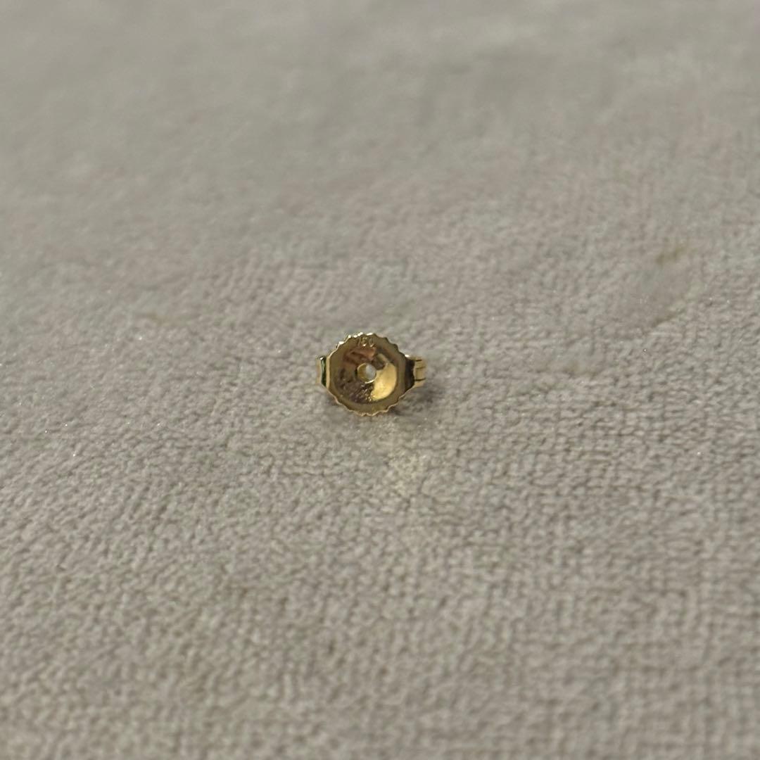 タイニーE CHプラスドロップピアス 22K ダイヤモンド