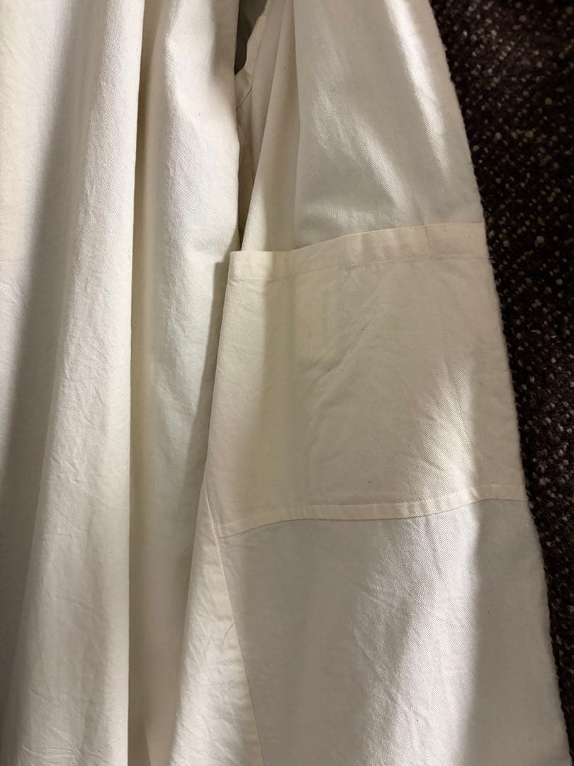 YAECA ヤエカ ダスターコート ロングコート ウール ブラウン 茶系