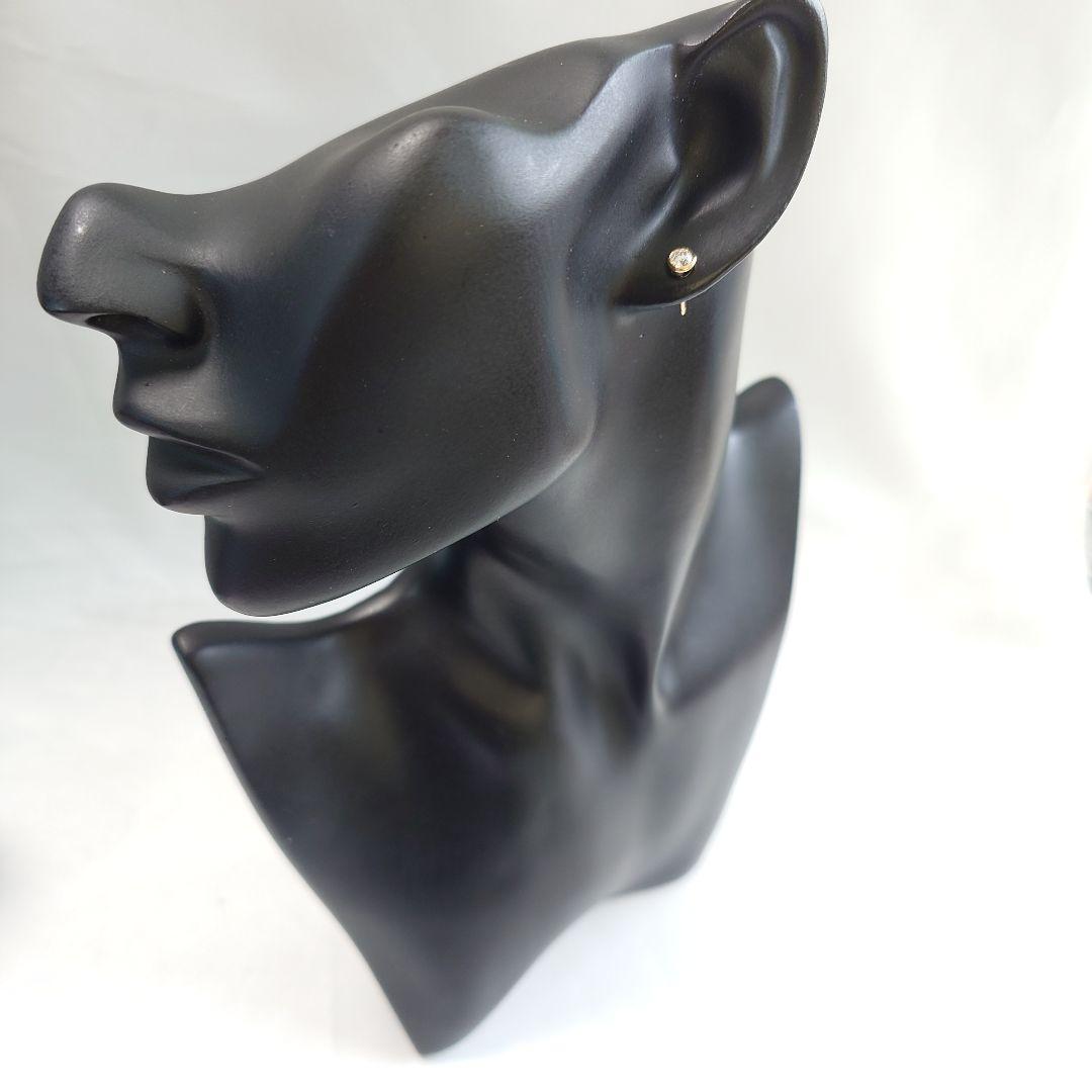 【美品】ティファニー K18 バイザヤード ダイヤモンドピアス 7219