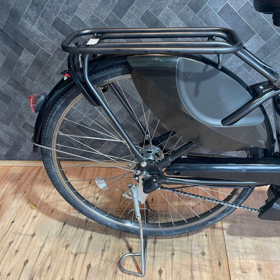 電動アシスト自転車 シティタイプ ブラック 26インチ