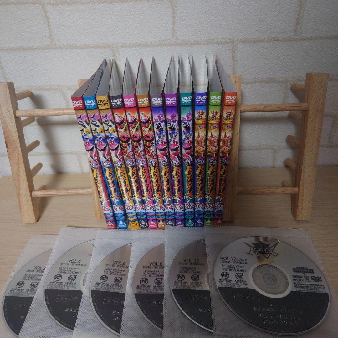 DVD　スーパー戦隊 暴太郎戦隊ドンブラザーズ　全12巻　レンタル落ち