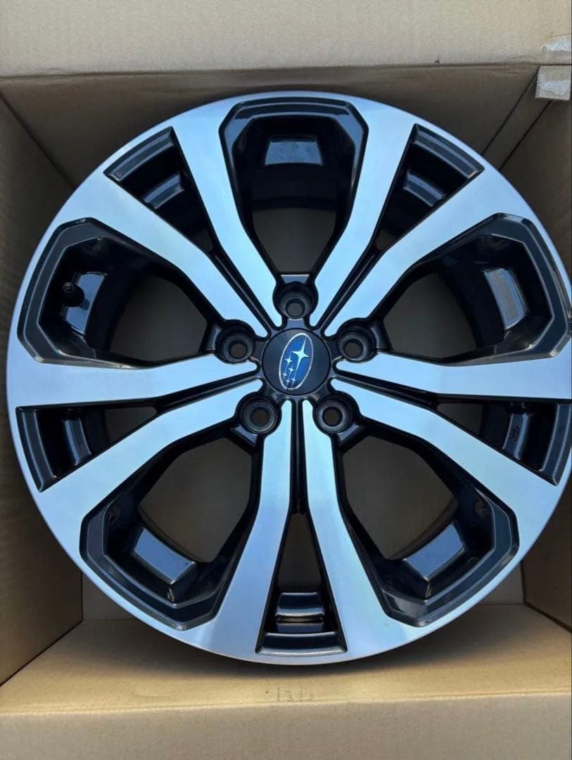 [送料込み]ホイール④スバル フォレスター 18インチ ホイールのみ