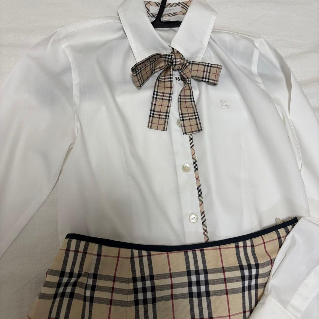 バーバリー　可愛い　豪華セット　リボンタイ　卒業　入学　150