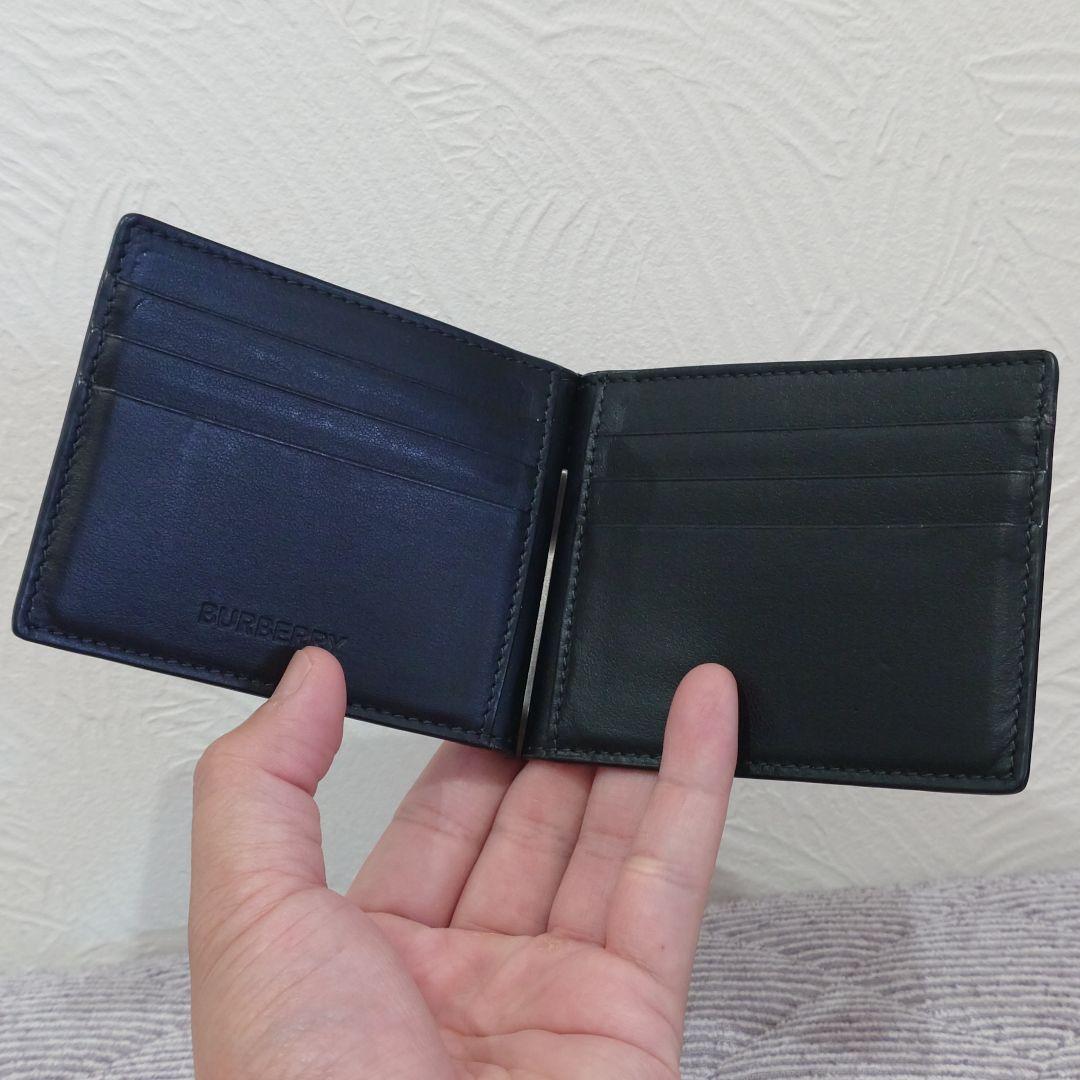値下げしました バーバリー マネークリップ 使用期間1週間