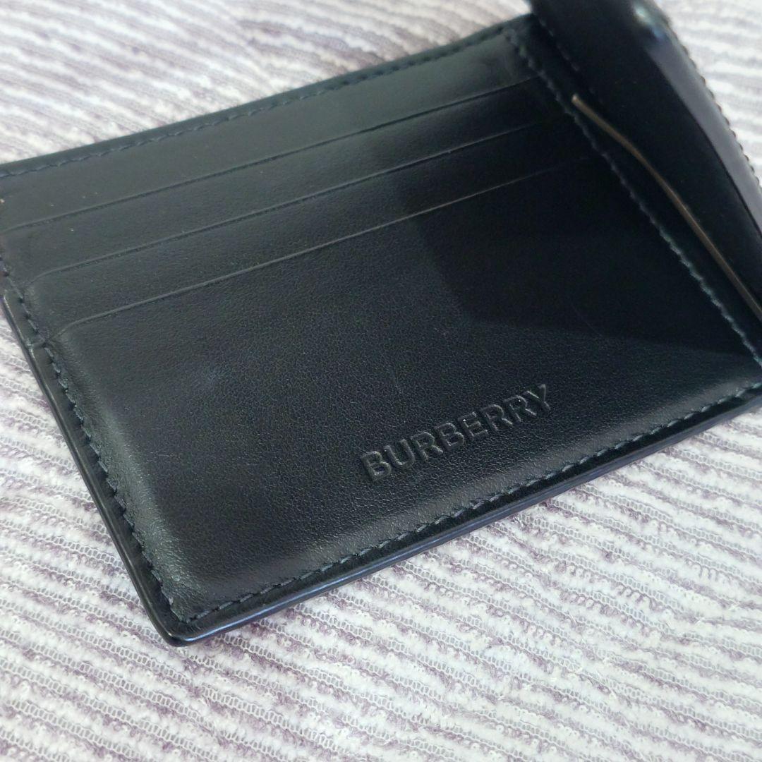 値下げしました バーバリー マネークリップ 使用期間1週間