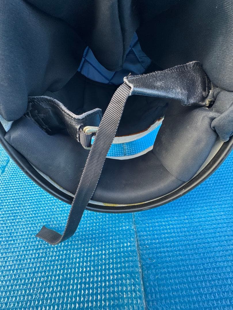 族ヘル　細目　加工　族　カフェ　族車　暴走族　旧車　フルフェイス