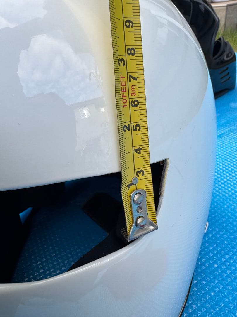 族ヘル　細目　加工　族　カフェ　族車　暴走族　旧車　フルフェイス