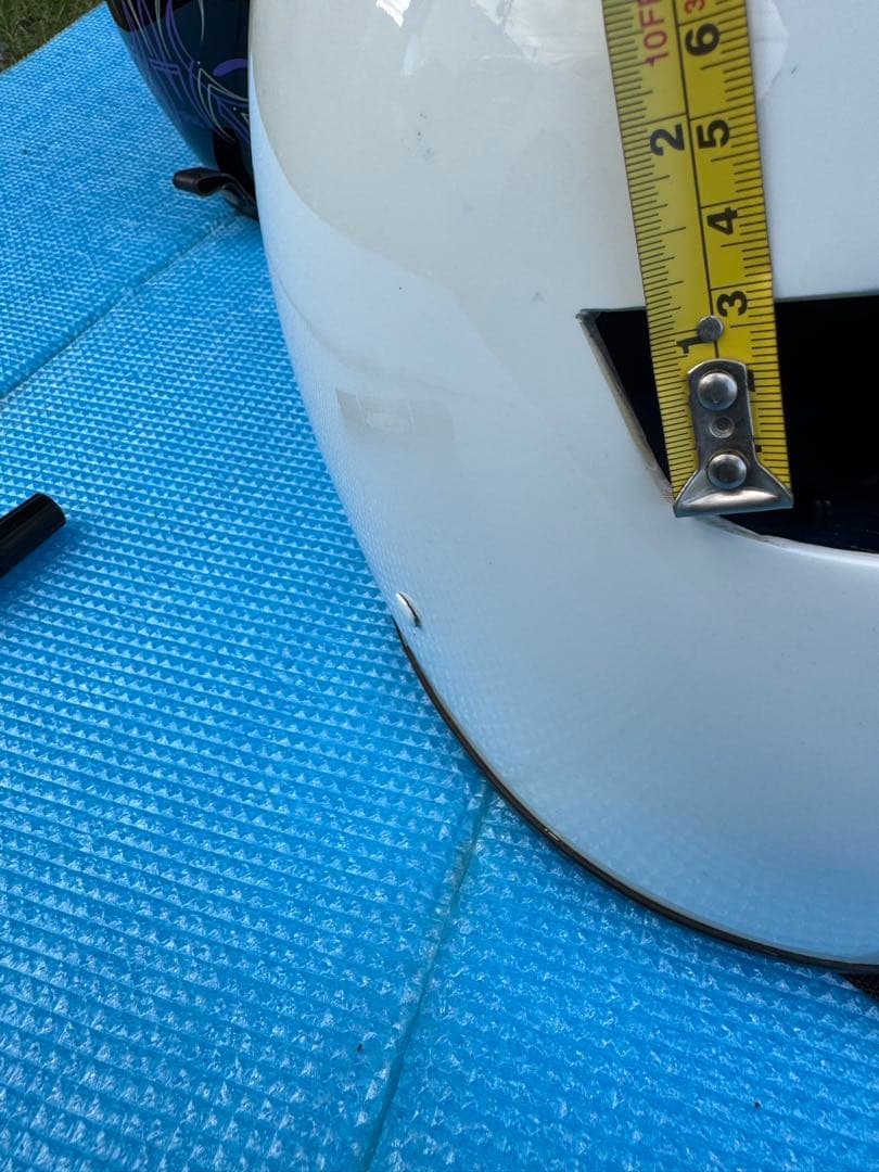 族ヘル　細目　加工　族　カフェ　族車　暴走族　旧車　フルフェイス