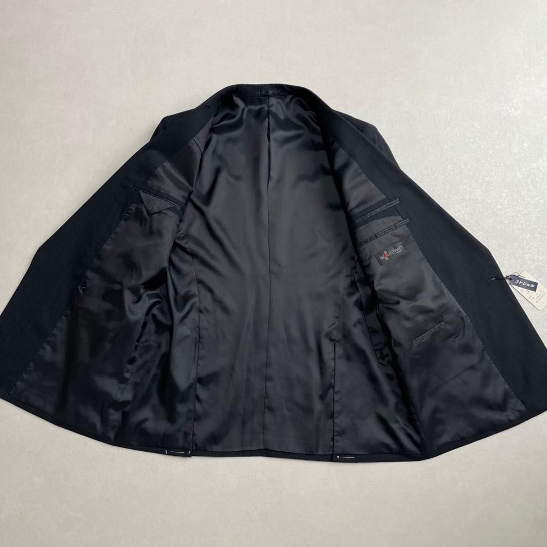 新品タグ付　90s　ヴィンテージ　セットアップ　ダブルスーツ　ネイビー×イエロー