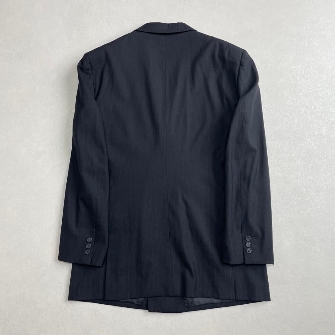 新品タグ付　90s　ヴィンテージ　セットアップ　ダブルスーツ　ネイビー×イエロー