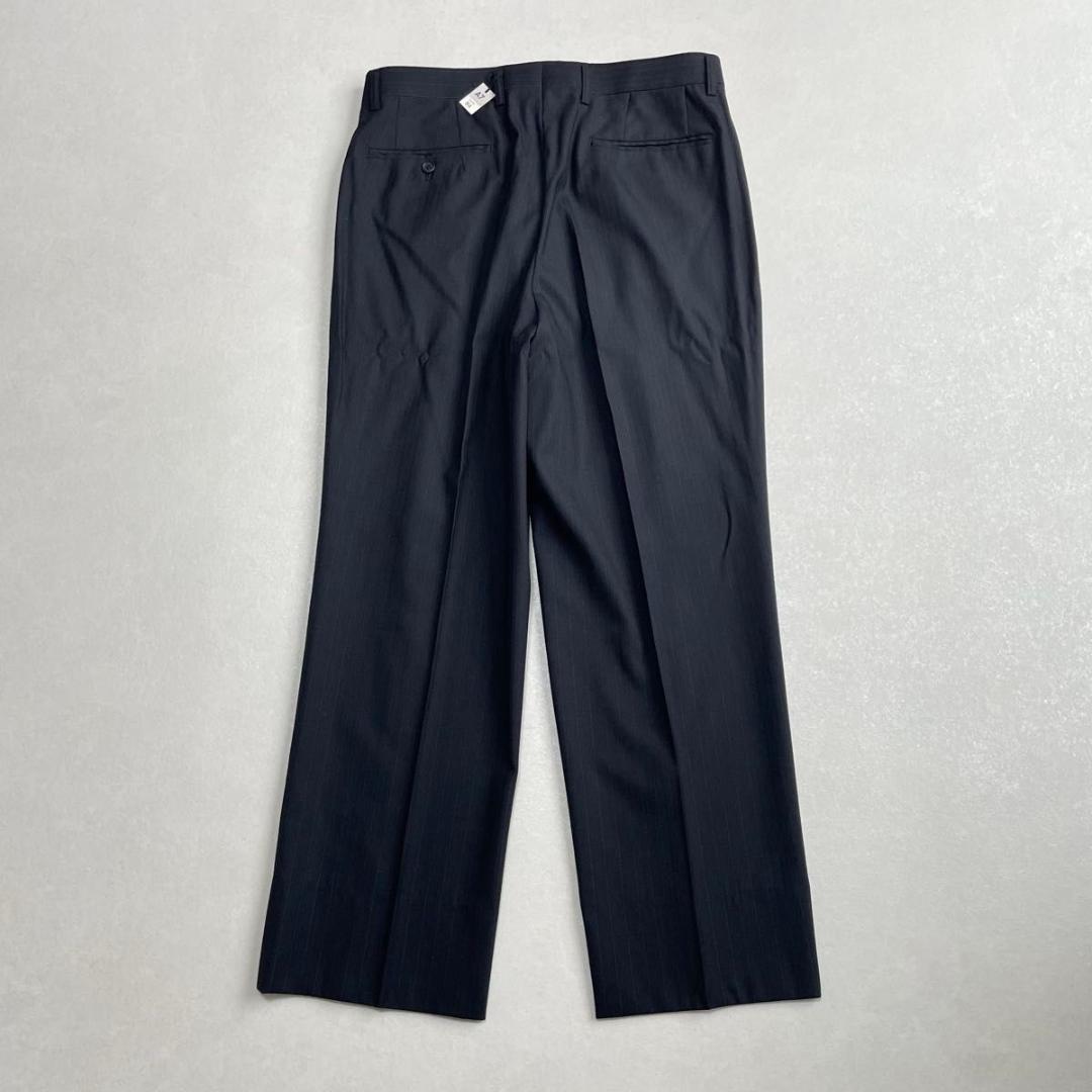 新品タグ付　90s　ヴィンテージ　セットアップ　ダブルスーツ　ネイビー×イエロー