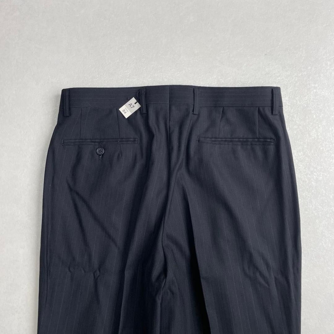 新品タグ付　90s　ヴィンテージ　セットアップ　ダブルスーツ　ネイビー×イエロー