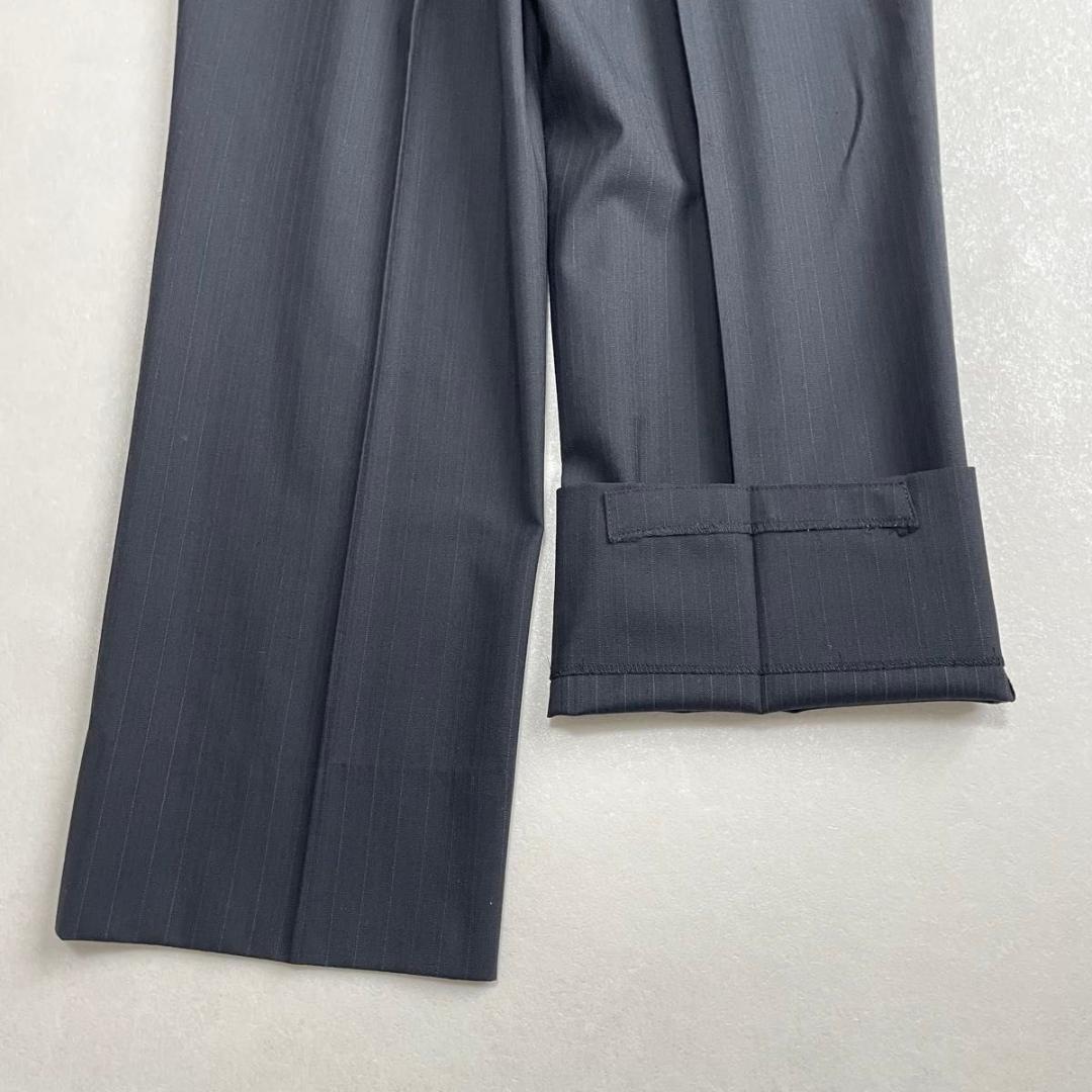 新品タグ付　90s　ヴィンテージ　セットアップ　ダブルスーツ　ネイビー×イエロー