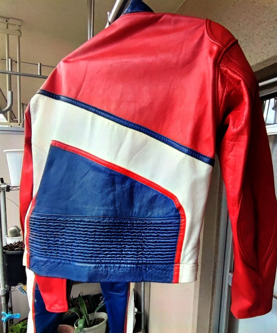 Takai レザーライディングジャケット