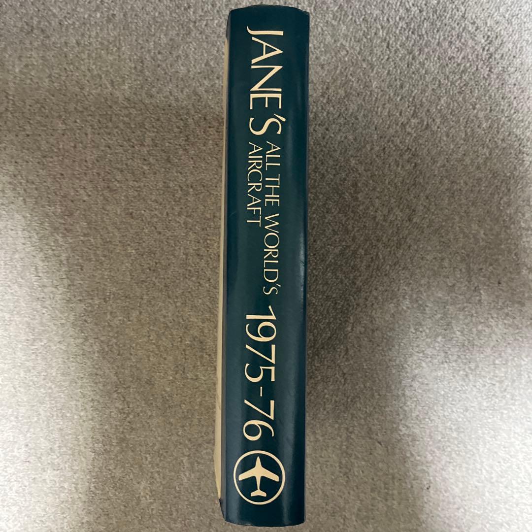 洋書 JANE'S ALL THE WORLD'S AIRCRAFT 1975-76