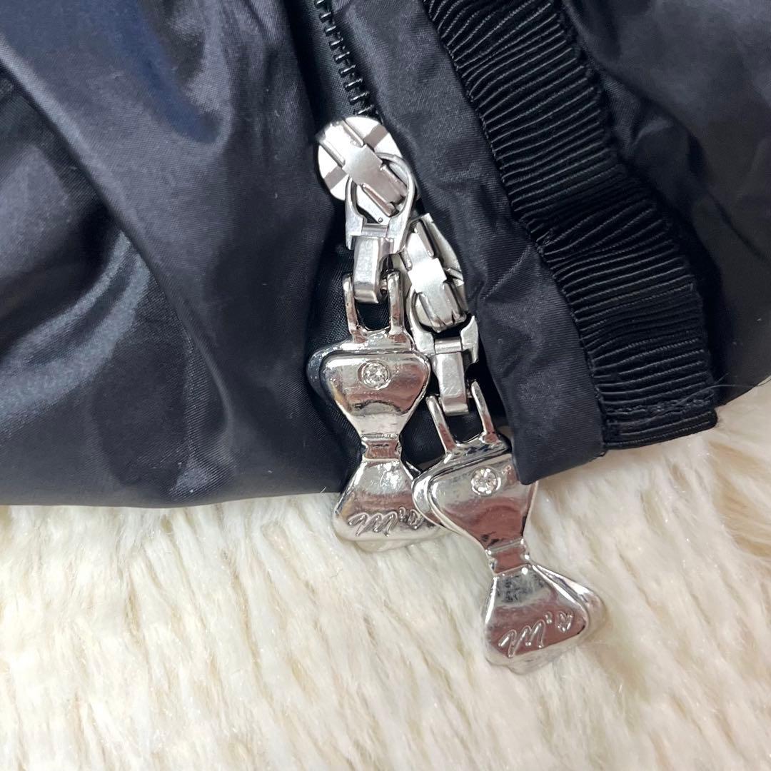 『美品』M'S GRACY エムズグレイシー ライトダウンベスト ブラック　38