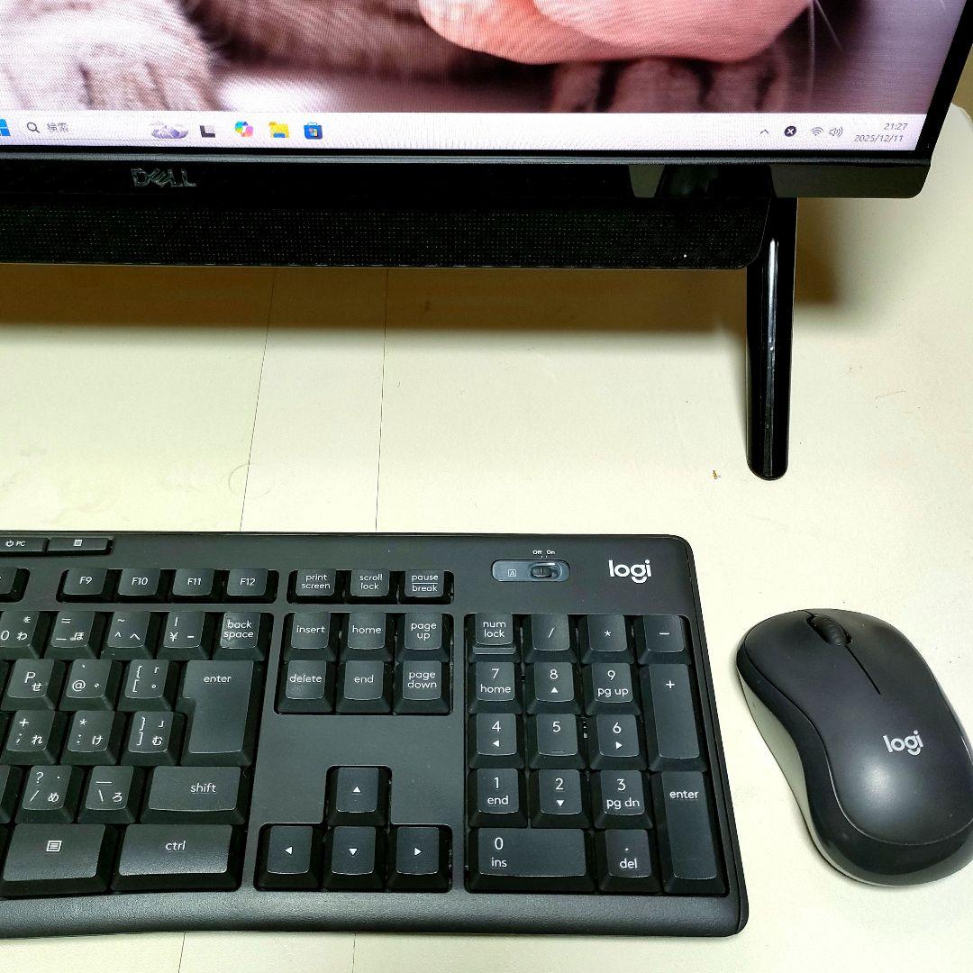 【美品】DELL 一体型PC　第11世代i5／Office／爆速NVMe SSD