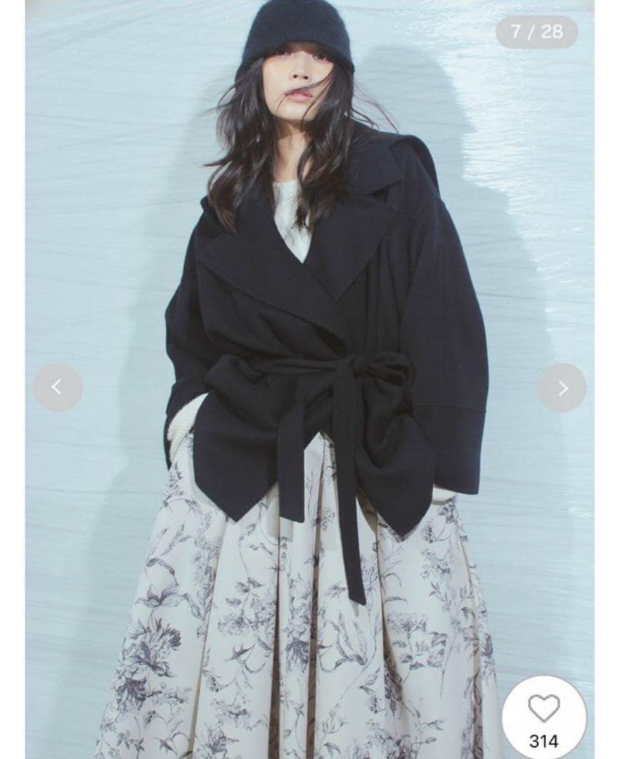 FRAY I.D 2wayショートリバーコート