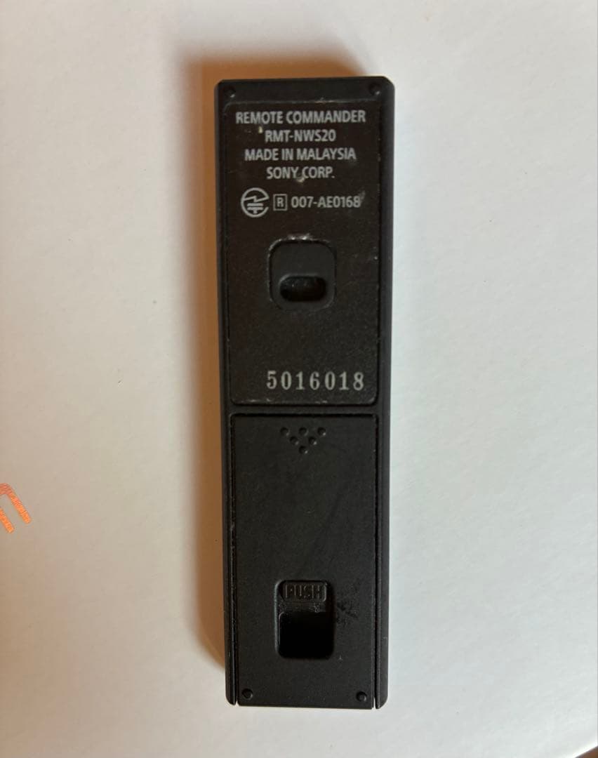 RMT-NWS20 SONY ソニー リモコン　ウォークマン walkman