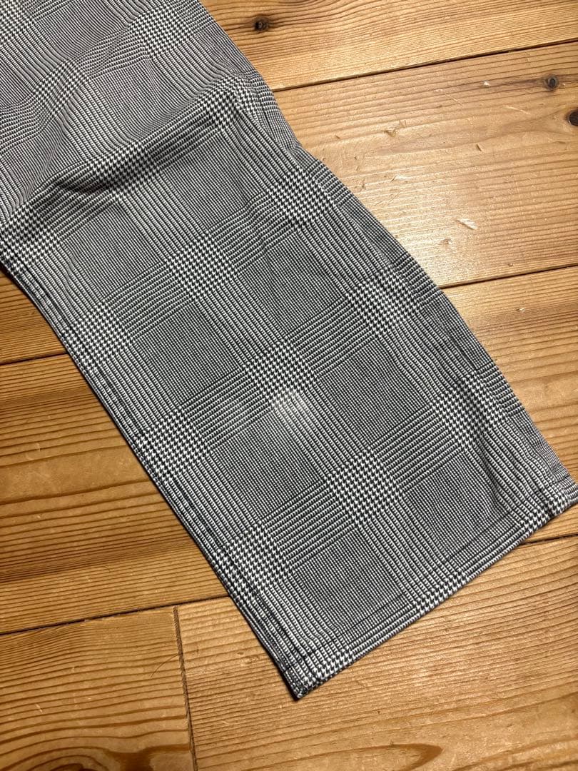 number (n)ine ナンバーナイン チェック パンツ スリム デニム 2