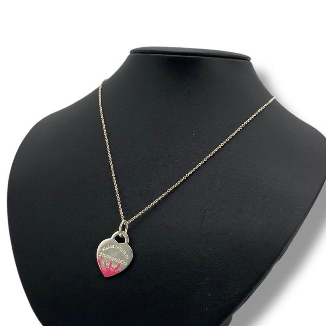美品 Tiffany スプラッシュ ペイント ネックレス シルバー925 希少