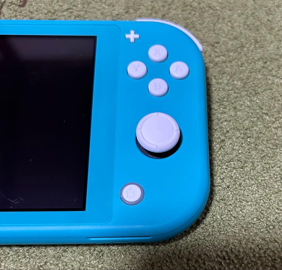美品Nintendo Switchニンテンドースイッチライト ターコイズ
