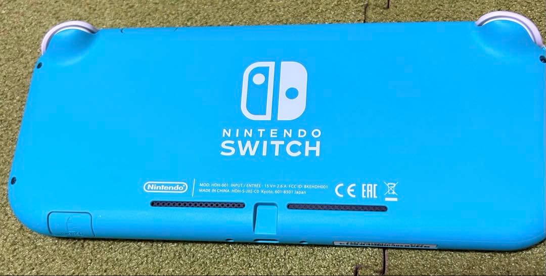 美品Nintendo Switchニンテンドースイッチライト ターコイズ