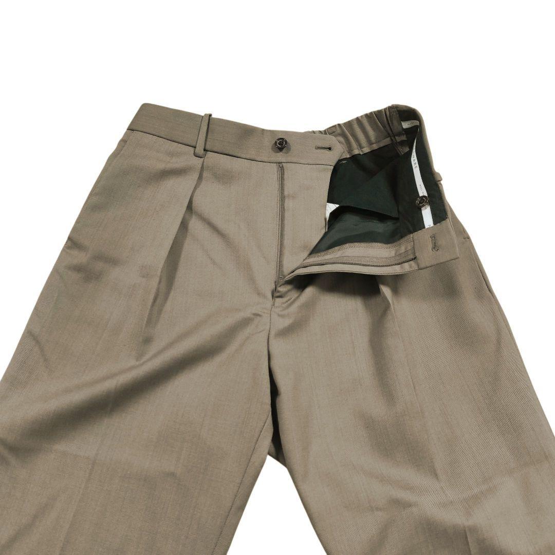 美品✨️MARKAWARE PEGTOP トラウザーズ L グレージュ ウール