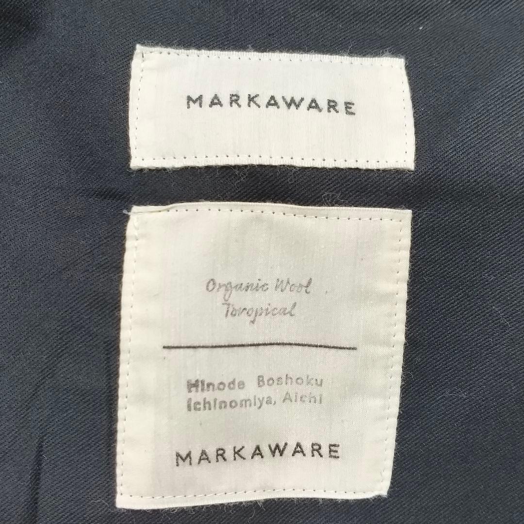 美品✨️MARKAWARE PEGTOP トラウザーズ L グレージュ ウール