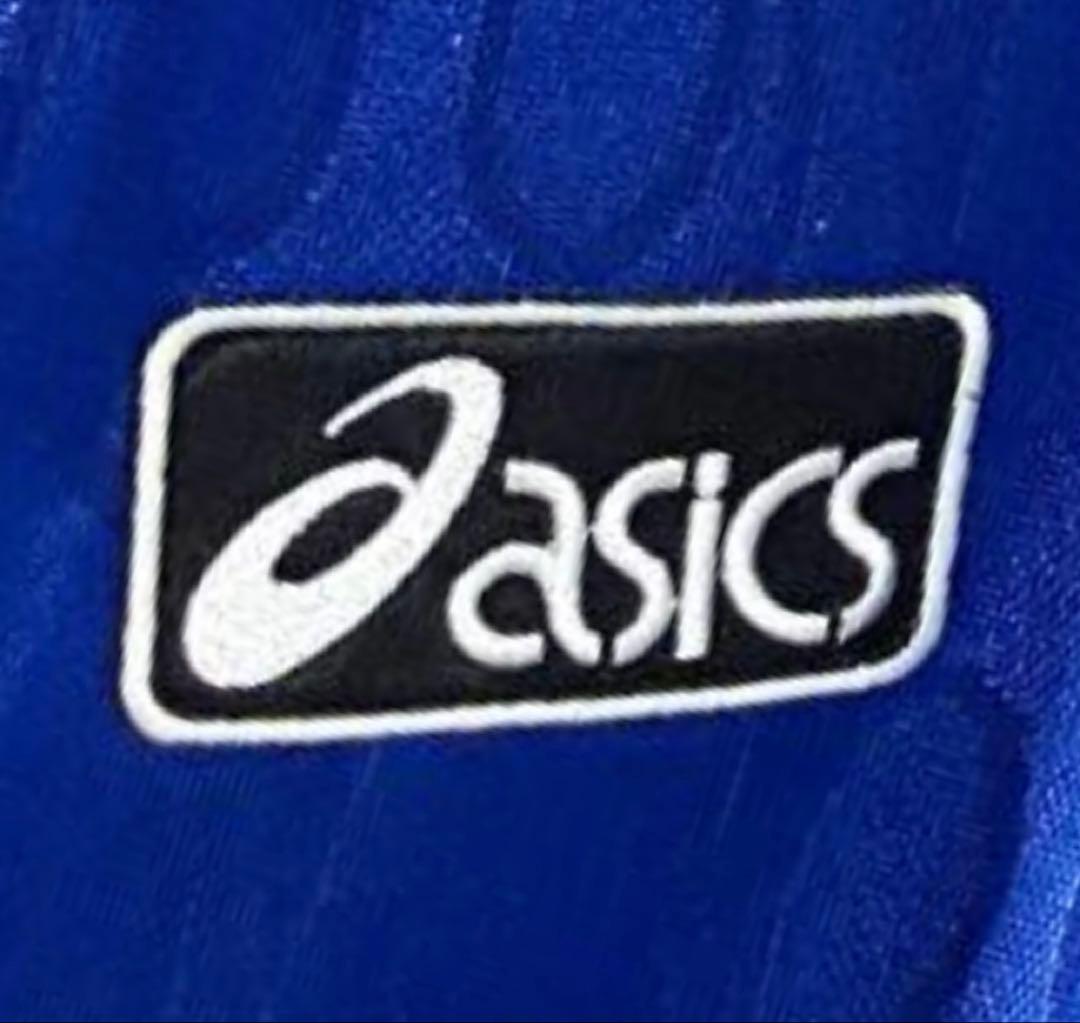asics　1998 日本代表 ユニフォーム　フランスW杯 サッカー　炎 襟付き