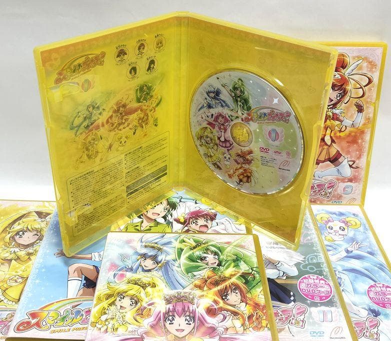 ①②③⑤⑩巻以外未開封の完品♪ スマイルプリキュア! DVD 全16巻S DVD