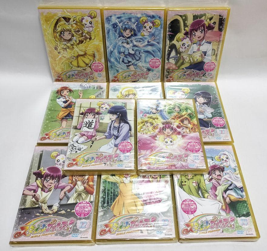 ①②③⑤⑩巻以外未開封の完品♪ スマイルプリキュア! DVD 全16巻S DVD