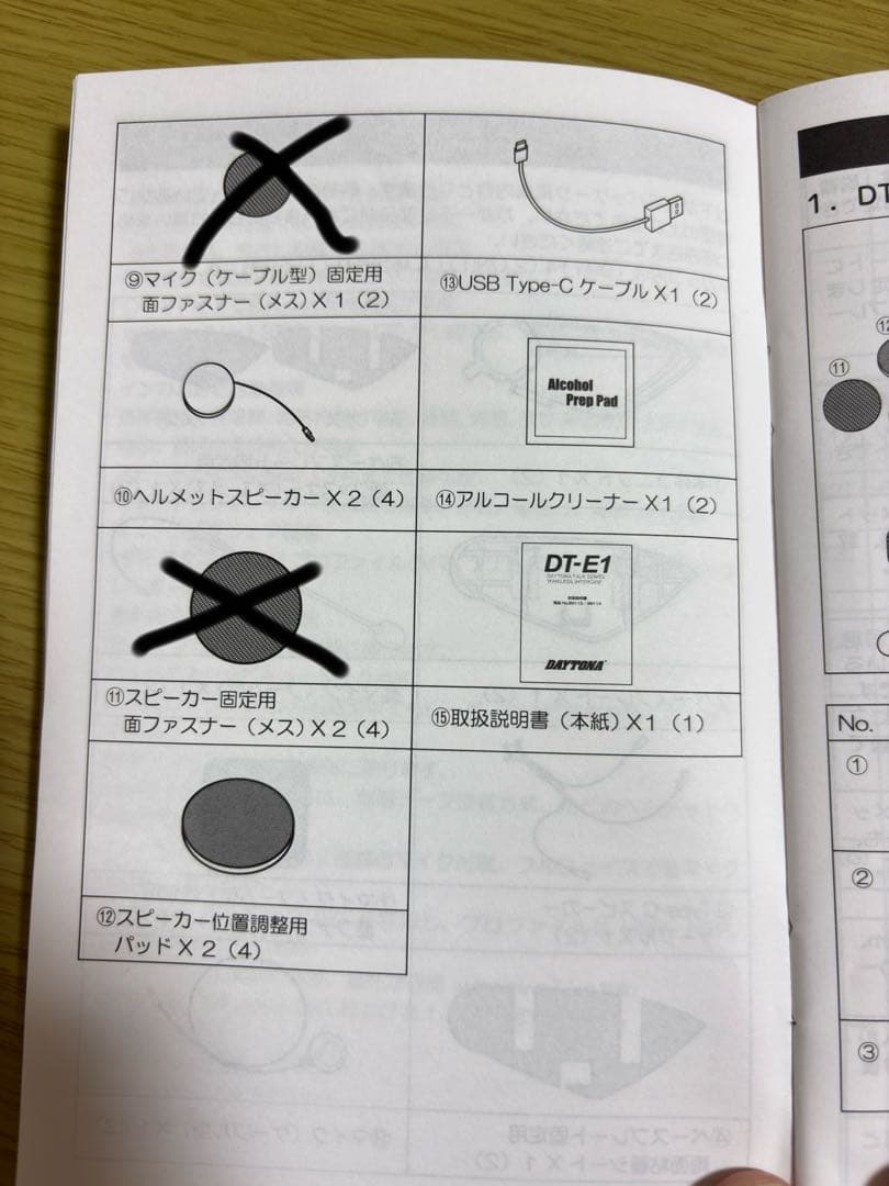 DAYTONA DT-E1 インカム