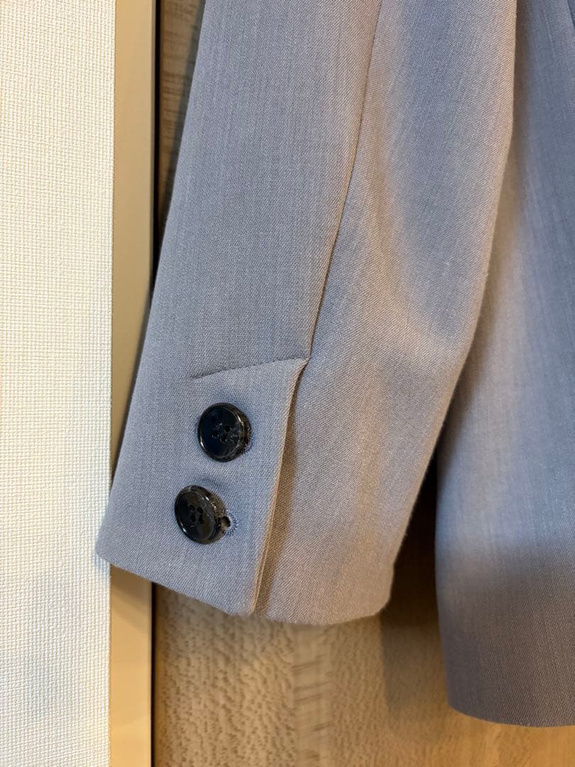 crewre サイズ3ダブルブレストジャケット クールグレー