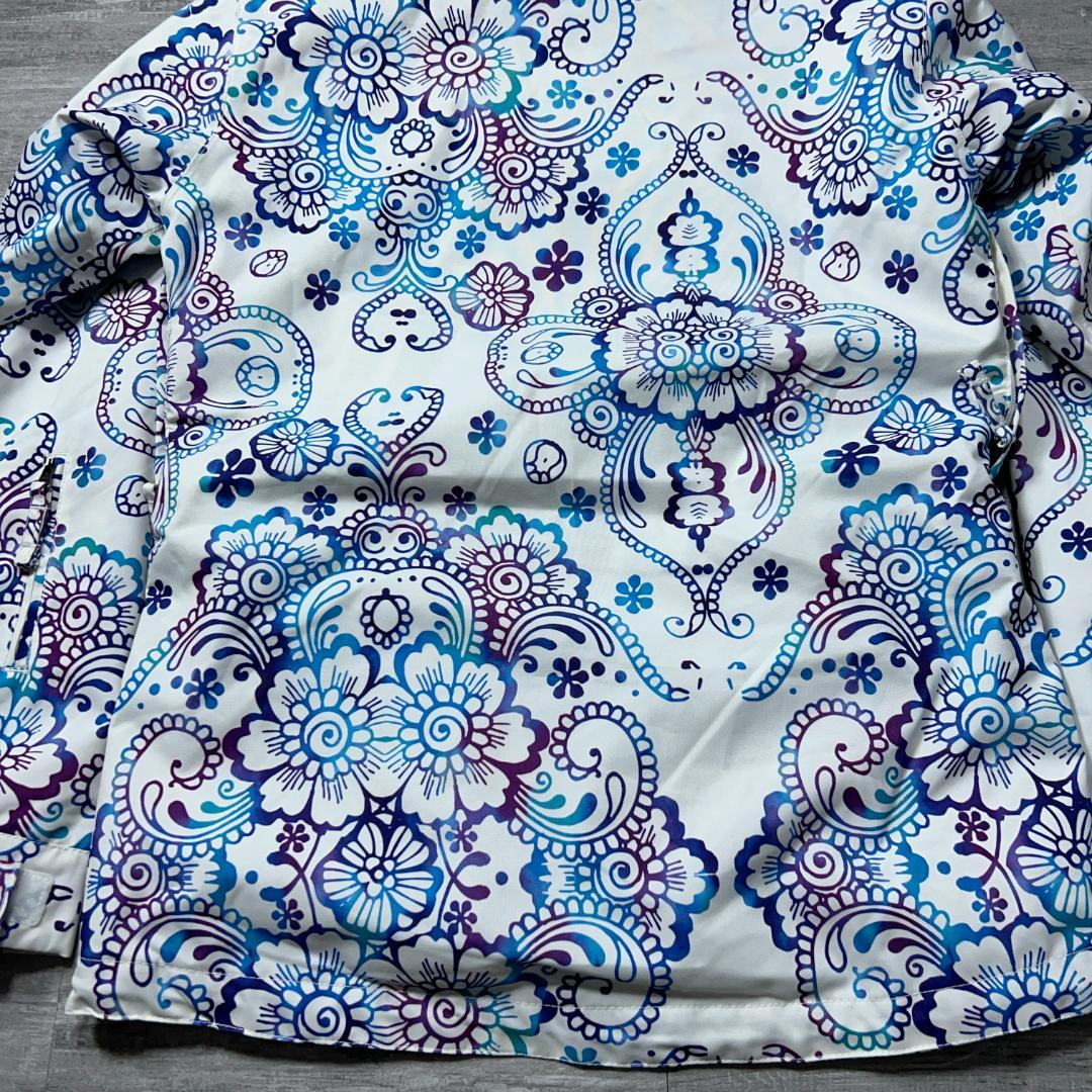 美品 arg × swivel スノーボード 総柄 レディースM スキーウェア