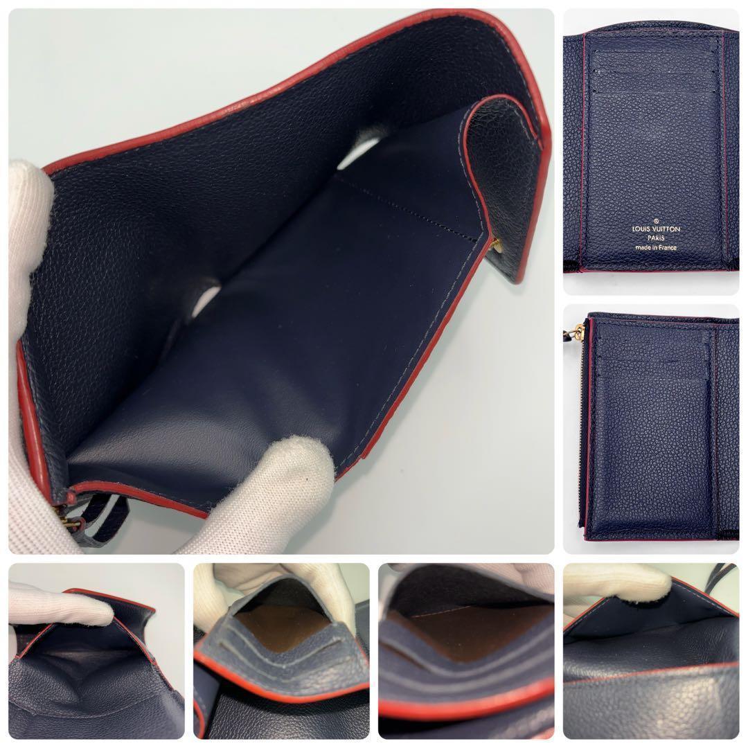 ルイヴィトン ポルトフォイユ・ヴィクトリーヌ　モノグラム マリーヌルージュ