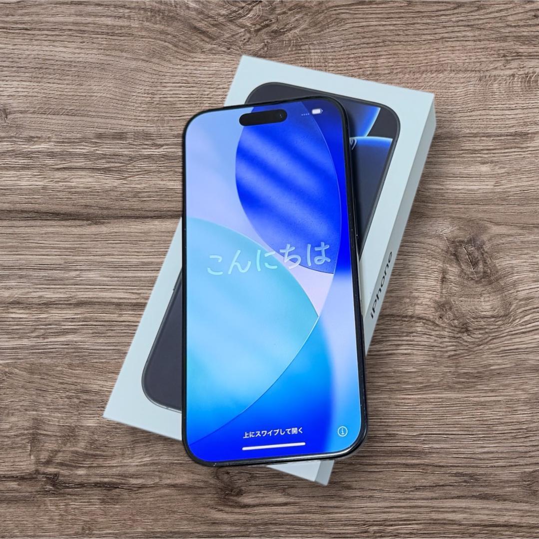 ★超美品★iPhone16 pro 512GB ブラックチタニウム