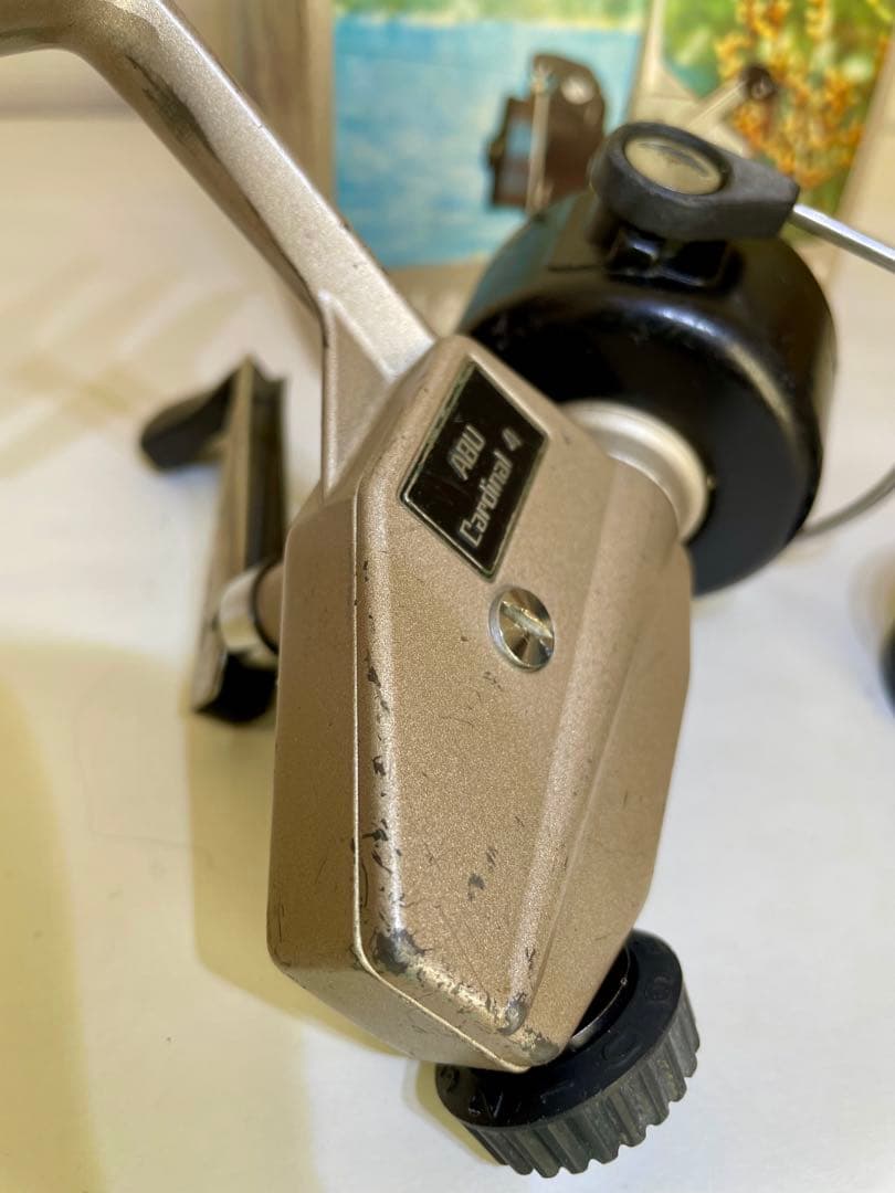 アブ　カーディナル4 替えスプール有り 箱、説明書等有り