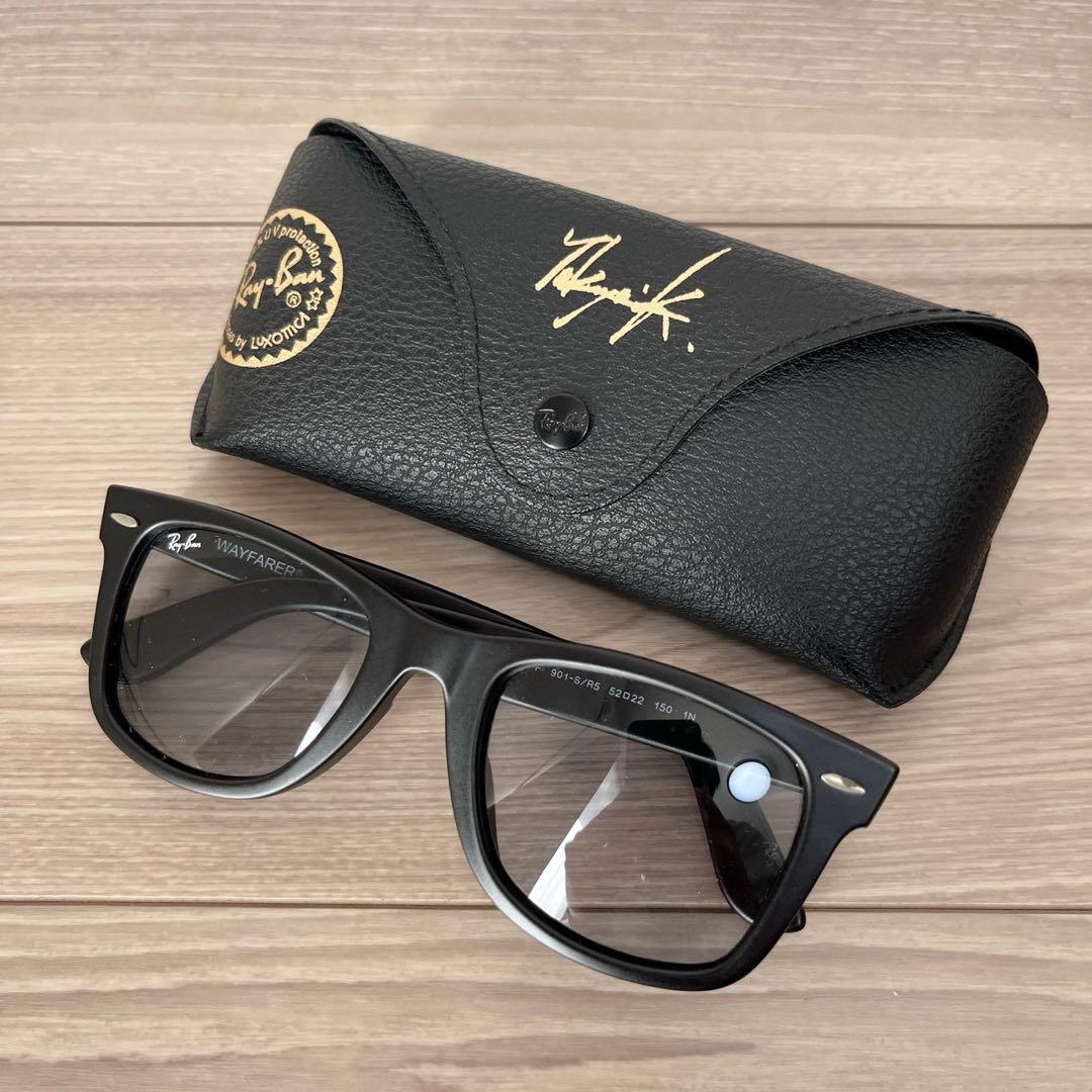 【未使用級】正規 Ray-Ban × 木村拓哉 サングラス ウェイファーラー