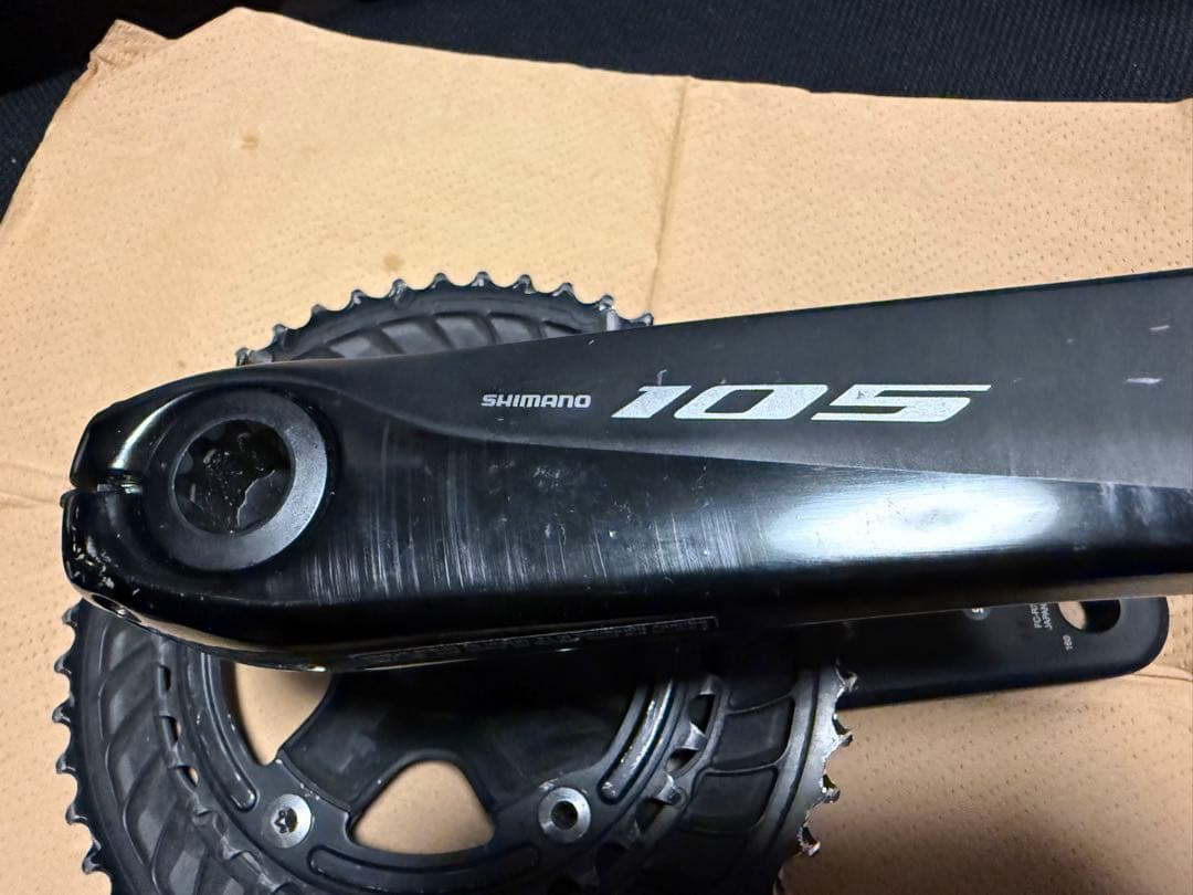 シマノ FC-R7000 105 50/34t 160mmショートクランク
