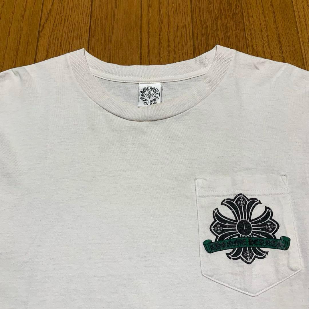 クロムハーツ　長袖シャツ　ホワイト　ロンT サイズM 4S362