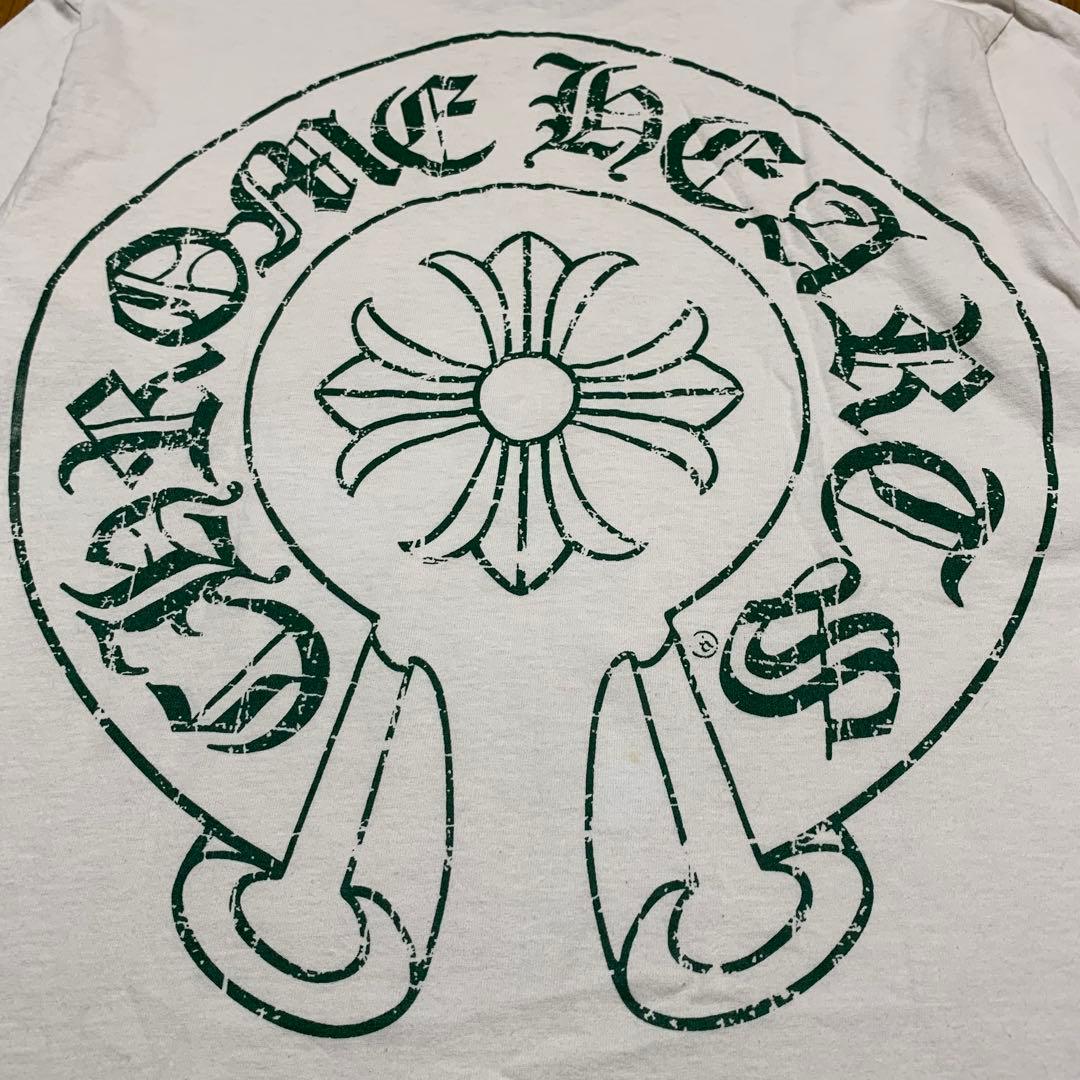 クロムハーツ　長袖シャツ　ホワイト　ロンT サイズM 4S362