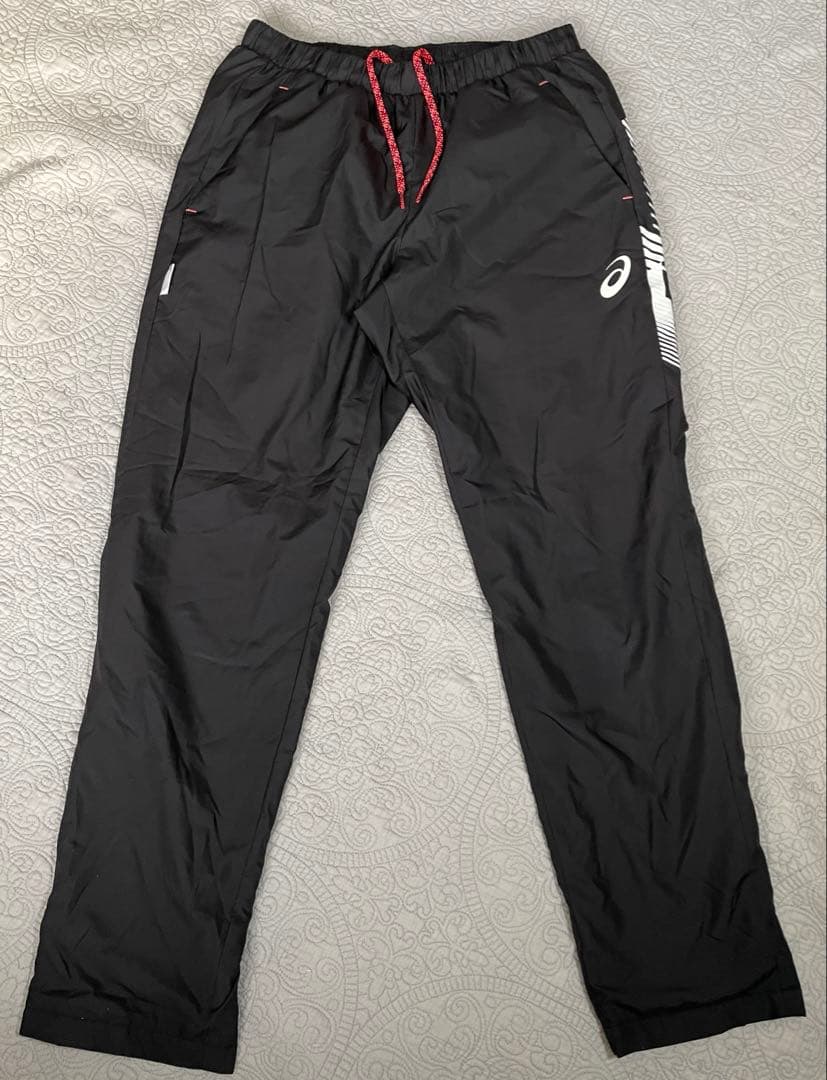 asics LIMO裏トリコット　ウォーマー ウィンドブレーカー 上下　美品　M