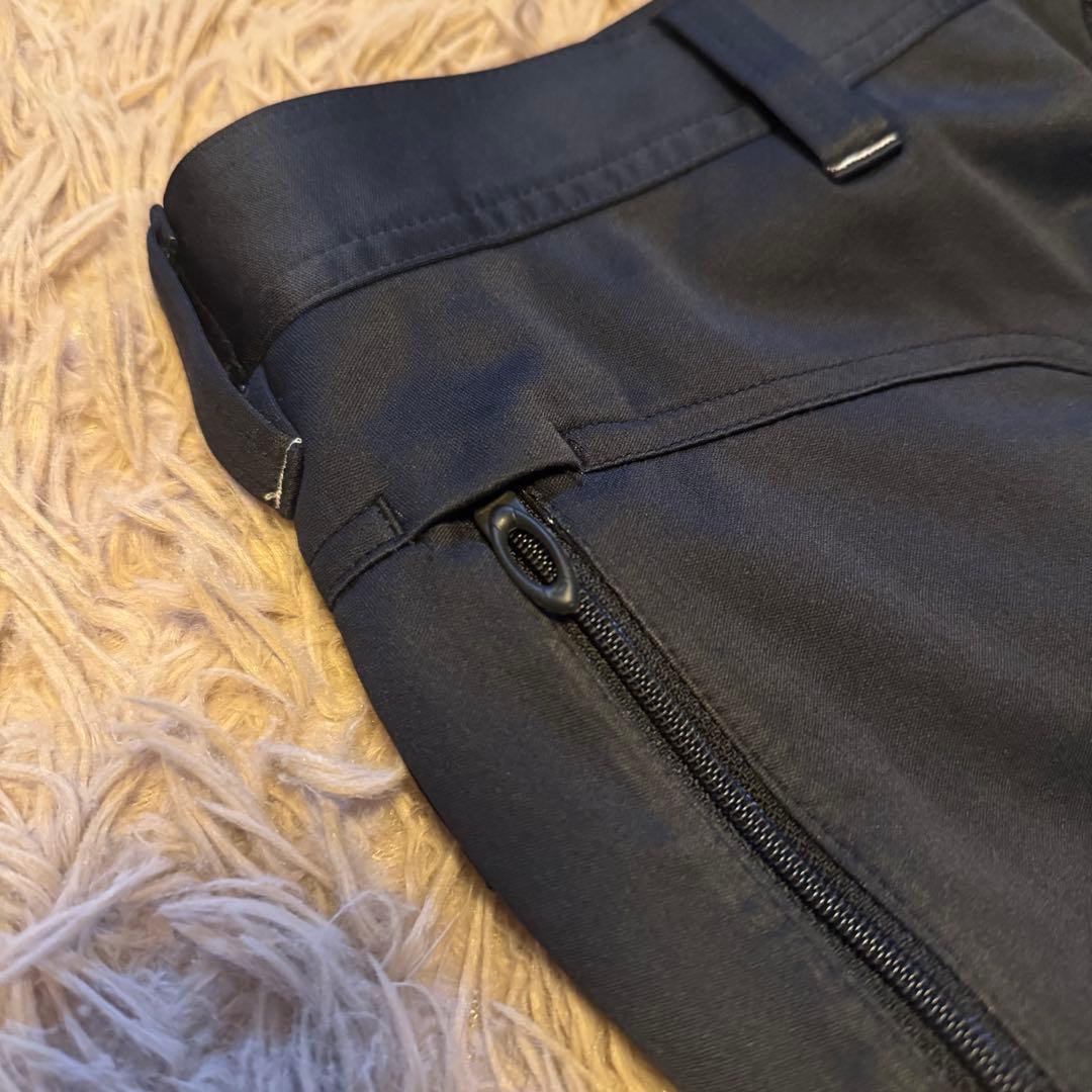 しんさん様　OAKLEY　ゴルフウェア上下　スカル　ロゴ　フルジップ　ブラック