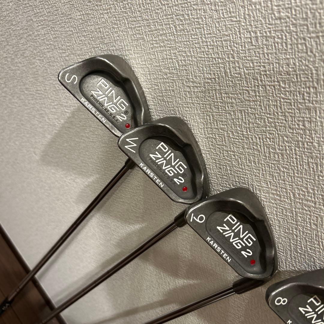 名器　PING ZING2 3-9.S.W 9本　赤ドットKARSTEN