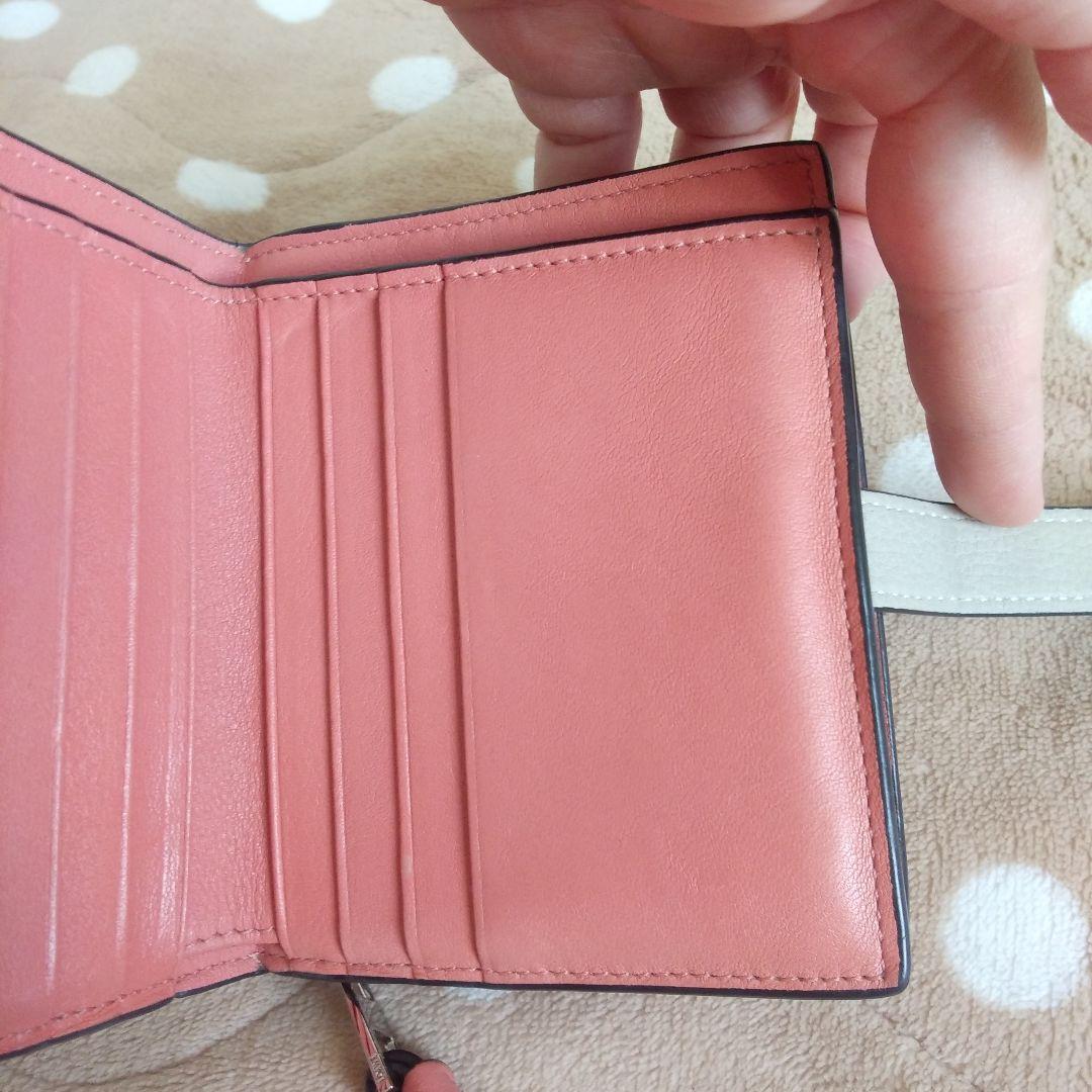 LOEWE 二つ折り財布 ベージュ/ブラウン