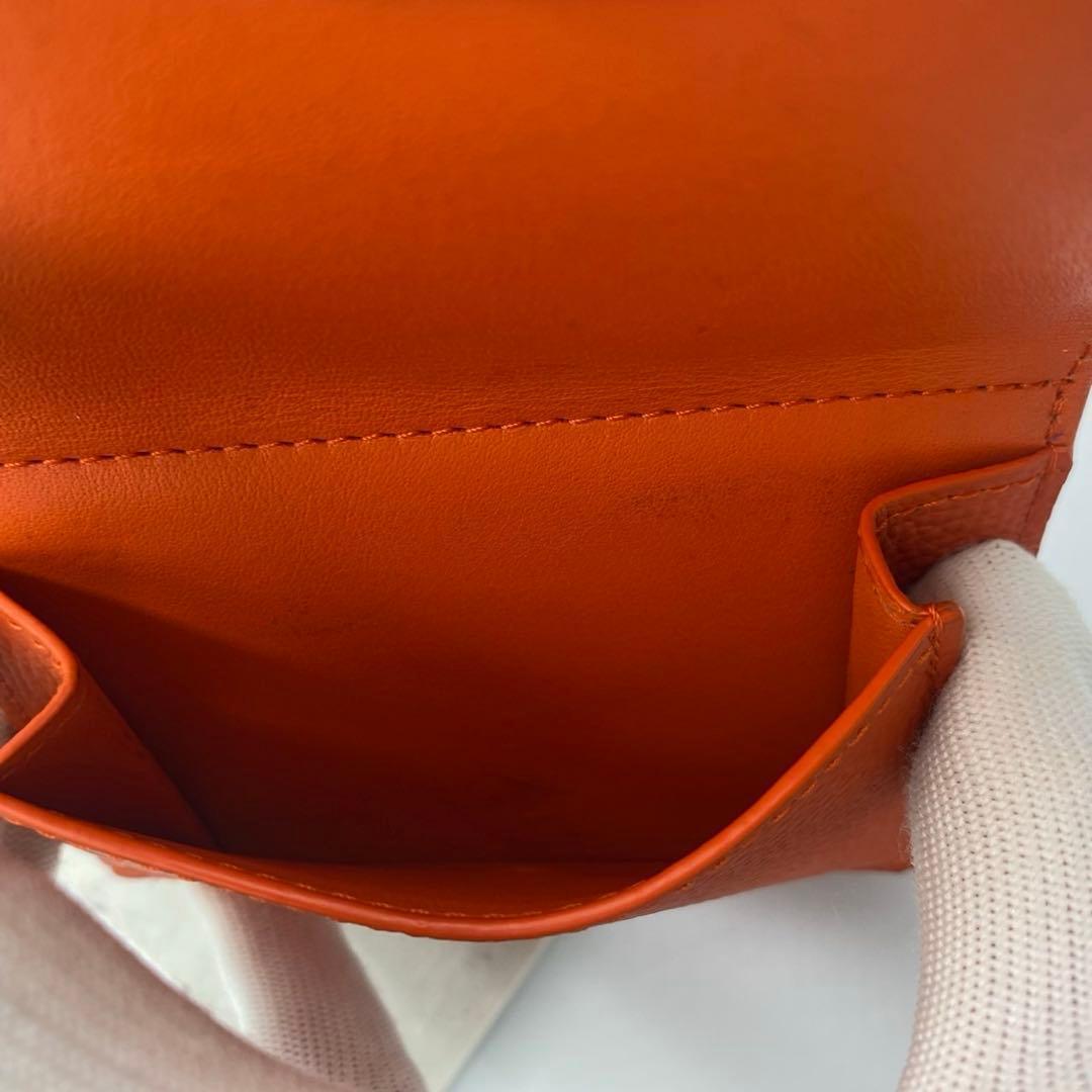 ！新品同然！　ロエベ　アナグラム　オレンジ　付属品完備　27AK