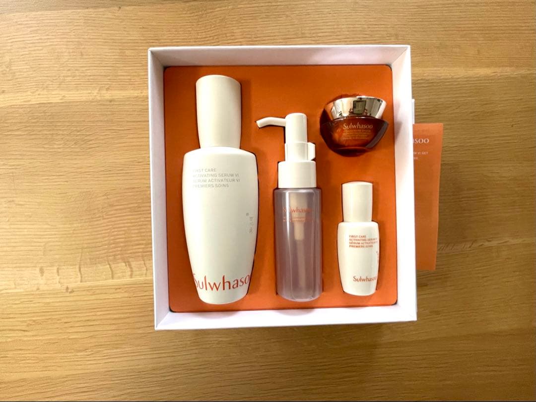 Sulwhasoo ソルファス　スキンケアセット